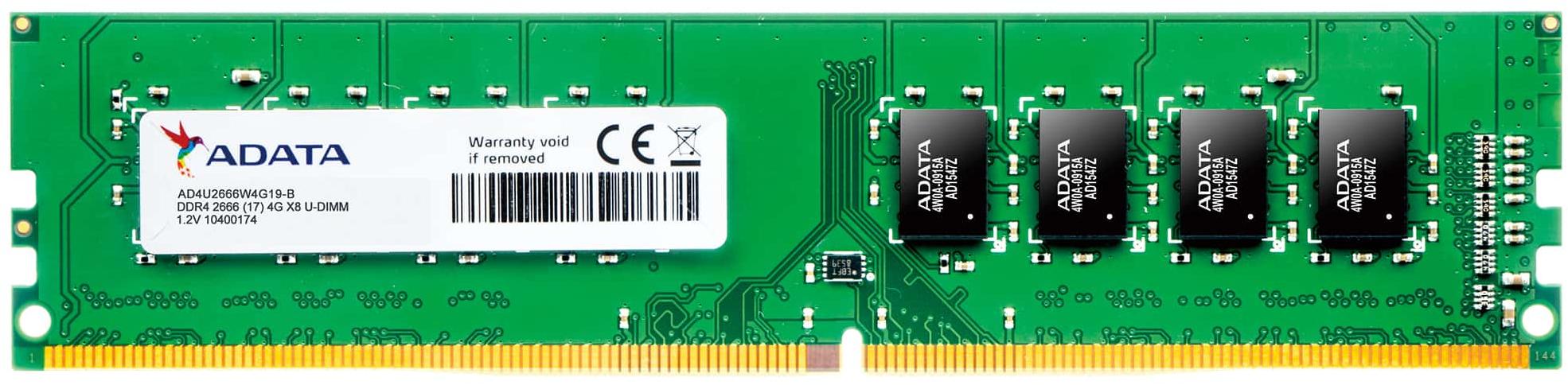 Ram Adata Value 4GB DDR4 2666 (AD4U2666J4G19-S)