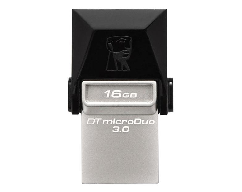 USB Kington 16GB MicroDuo USB 3.0 + Micro USB - DTDUO3