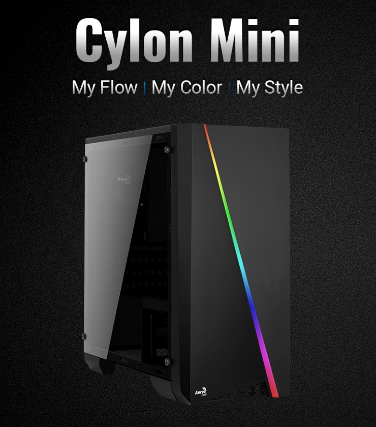 Case máy tính Aerocool Cylon Mini TOWER RGB