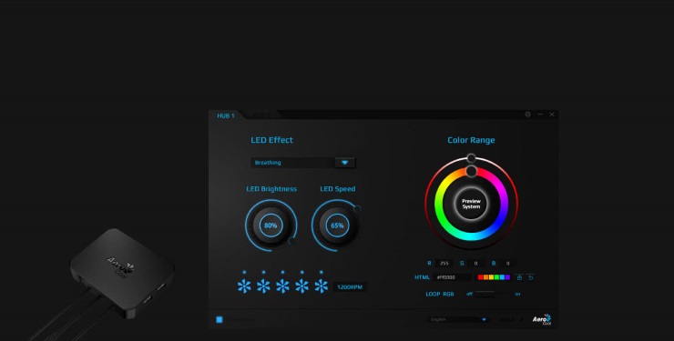 RGB SOFTWARE Aerocool P7