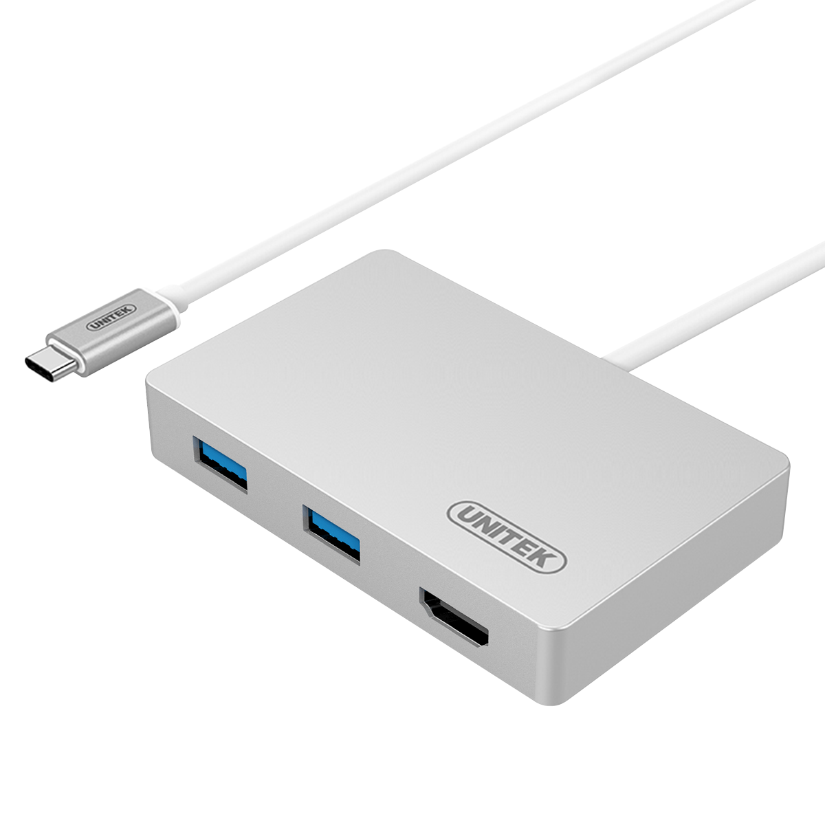 Bộ chia USB + HDMI + Type-C Unitek (Y-3707)