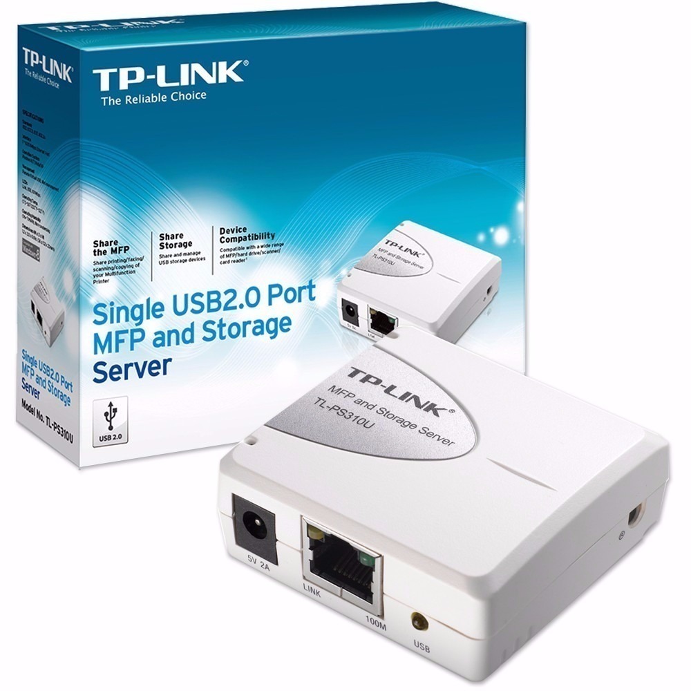 Thiết bị mạng TP-Link TL-PS310U - Print Server_2