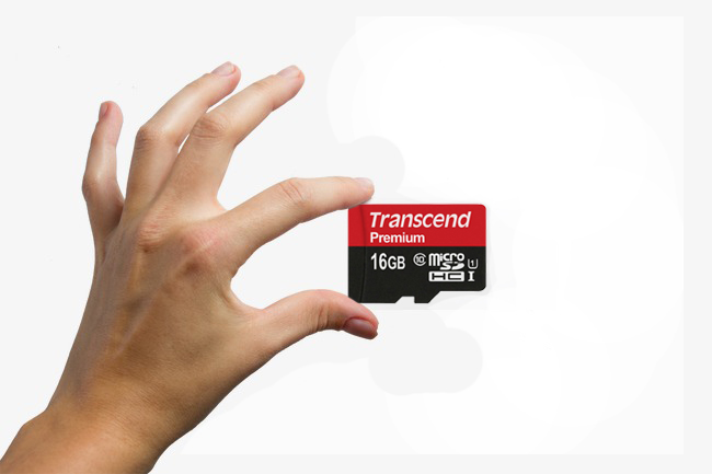 Thẻ nhớ Micro SDHC Transcend 16GB Premium (Class 10)-1