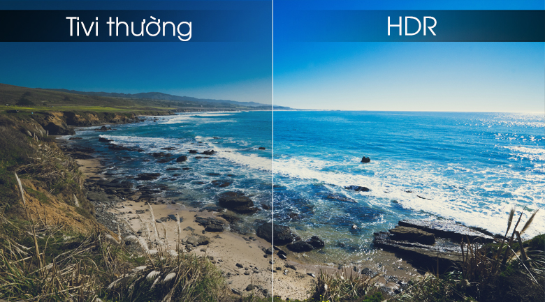 công nghệ HDR đem tới hình ảnh sắc nét giúp người dùng trải nghiệm tốt