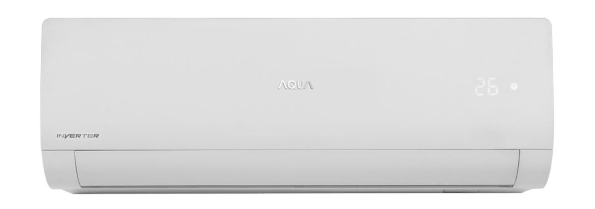Máy lạnh - điều hòa Aqua Inverter 1.5 HP AQA-KCRV12WJB thiết kế màu sắc vô cùng đẹp mắt, chắc chắn