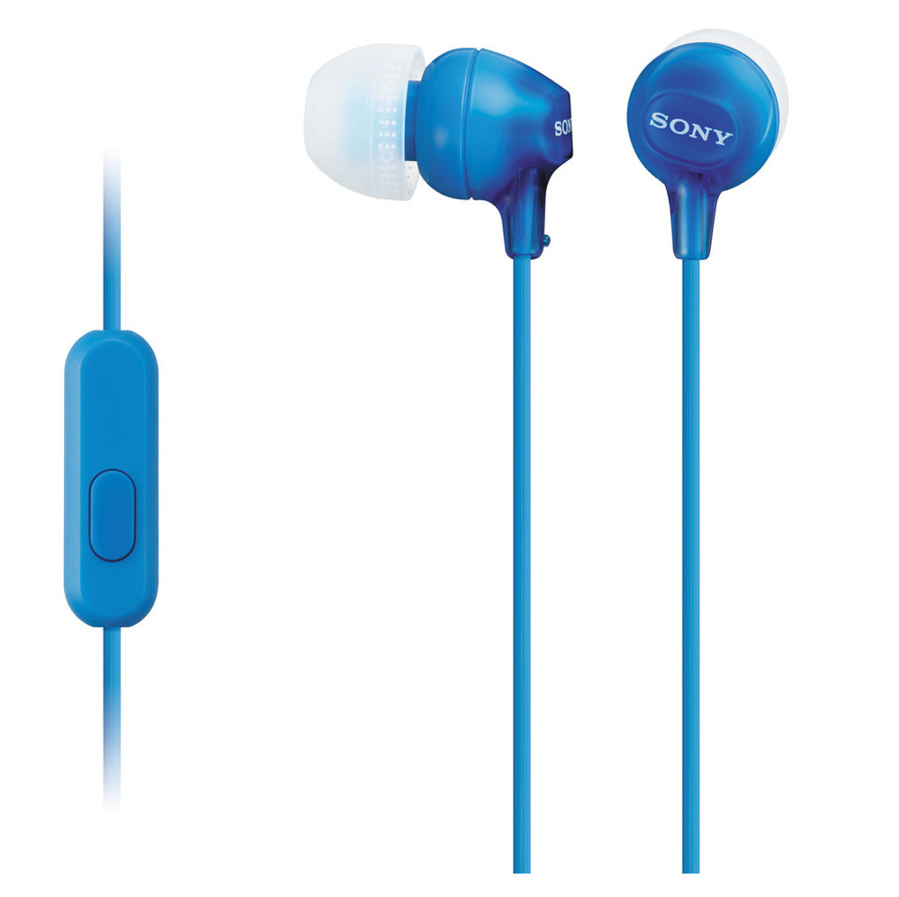 Tai nghe in ear có dây SonyMDR-EX15APLIZE (Xanh dương) thiết kế đẹp mắt
