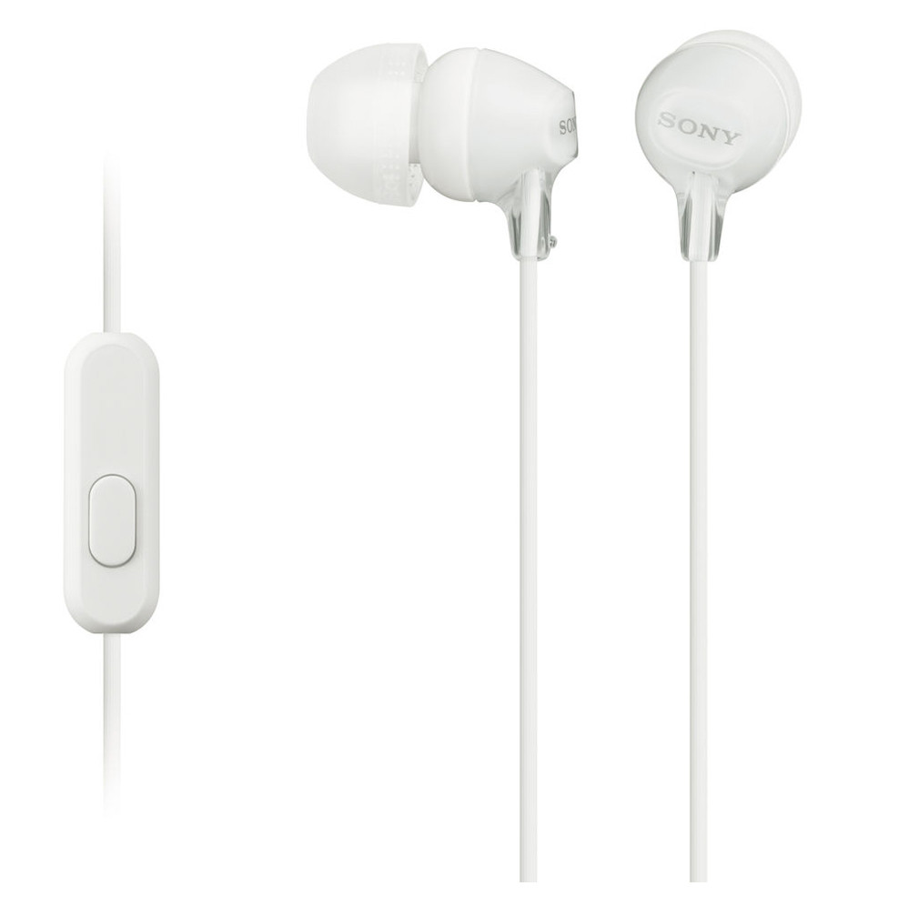 Tai nghe in ear có dây Sony MDR-EX15APWZE (Trắng) thiết kế tinh tế phù hợp với mọi đối tượng