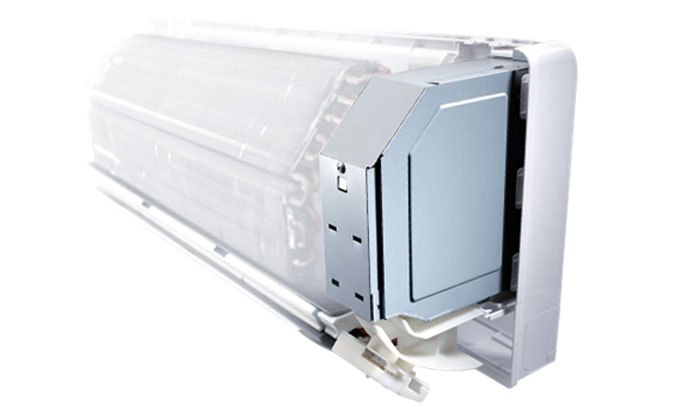 Máy lạnh - điều hòa Hitachi 1 HP RAS-F10CG thiết kế bọc kim loại giúp chống cháy đem lại an toàn người dùng