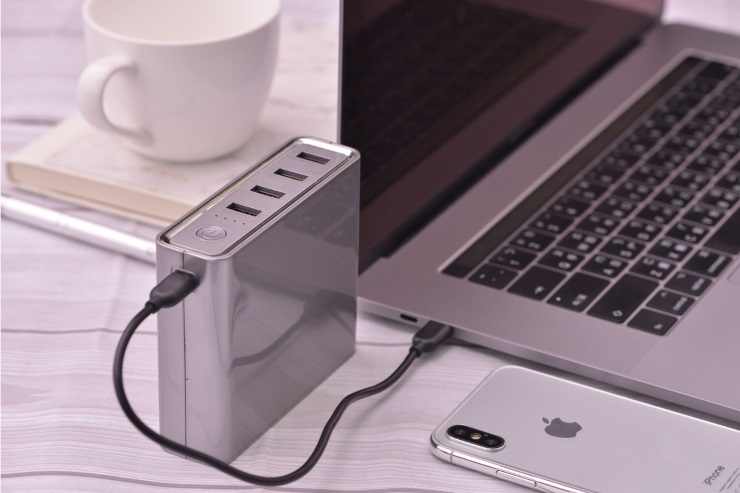 Pin sạc dự phòng Energizer 20.000mAh, 3.7V Li-Polymer - XP20001PDGY (Xám)