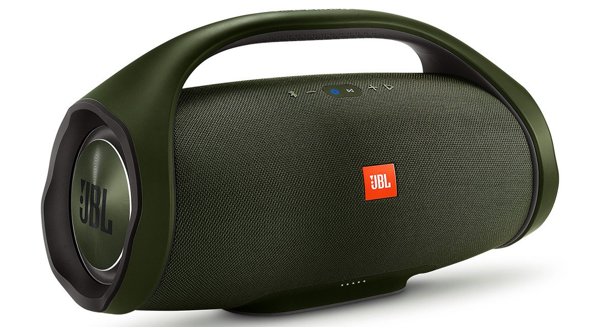 Loa Bluetooth JBL Boombox (Green) khả năng chống thấm nước tốt