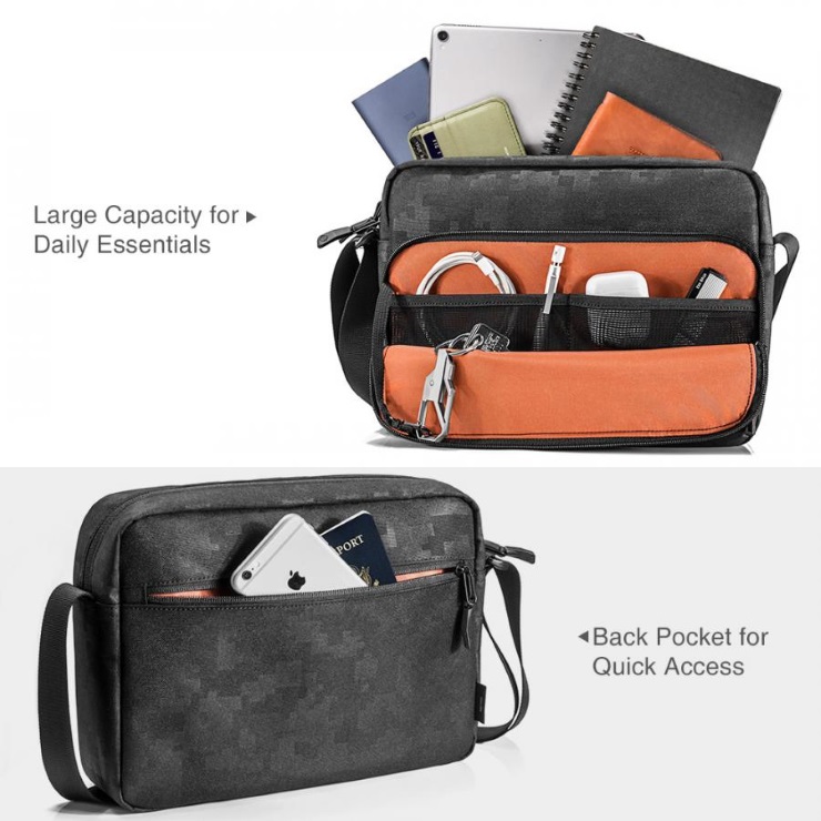 Túi đeo chéo Tomtoc Lightweight Cross-Body iPad,Tablet 7-11 inch A02