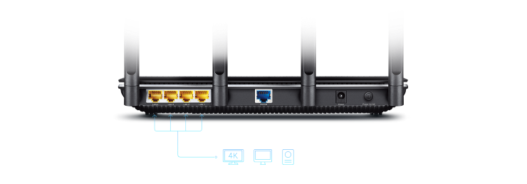 Router Wifi TPLink Archer C2600