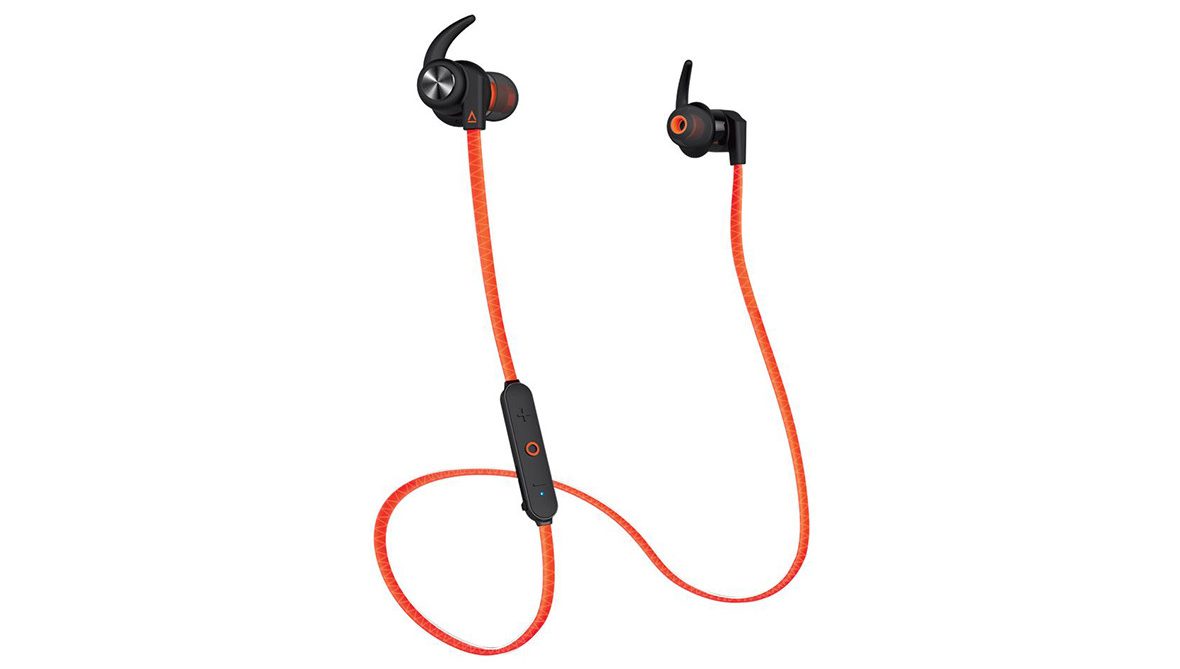 ai nghe Bluetooth Creative Outlier Sports Orange thiết kế đẹp mắt, sang trọng
