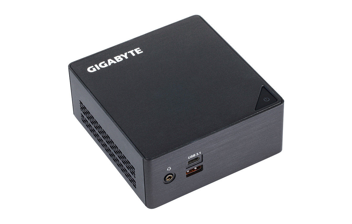 thumbnail image 2 of Gigabyte GB-BXI3-4010 BRIX Mini PC - I3-4010u, 64GB SSD, 8GB RAM, Win 10 Pro (NO AC Adapter) 2 of 6