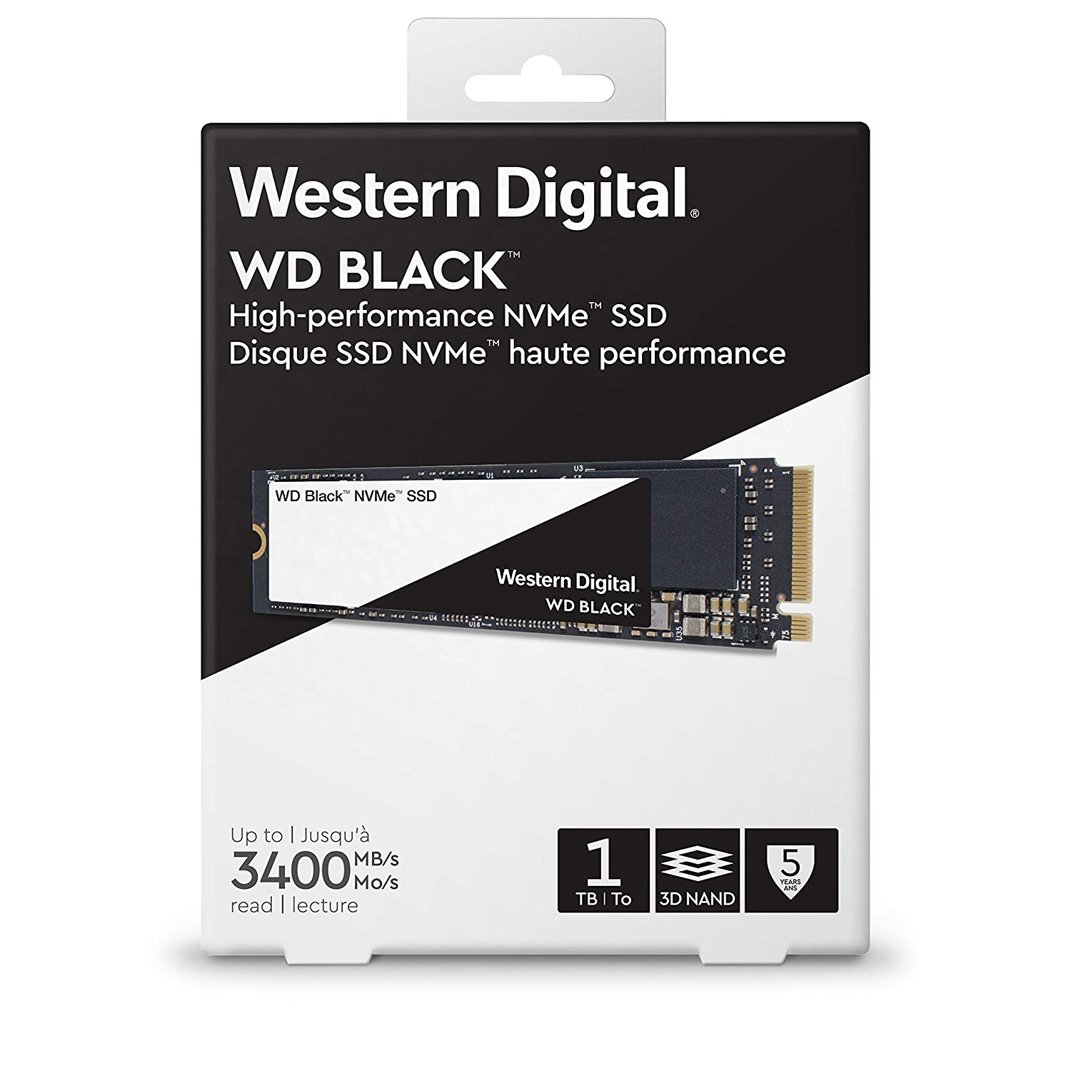 Ổ cứng SSD WD Black 1TB M.2 2280 NVMe PCIe (WDS100T2X0C)_6