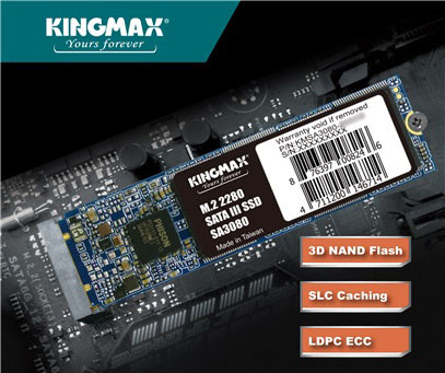 Ổ cứng SSD KINGMAX 128GB M.2 2280 SATA 3 (SA3080)-2