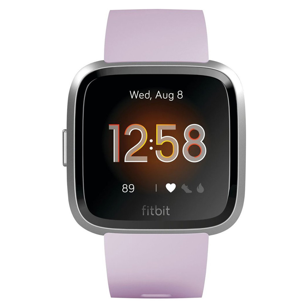 Đồng hồ thông minh FITBIT VERSA LITE LILAC/SILVER (VN) (FB415SRLV) 