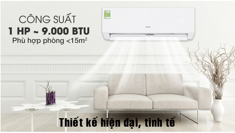 Máy lạnh - điều hòa Gree 1 HP GWH09IB-K3N9B2I (2 chiều) -2