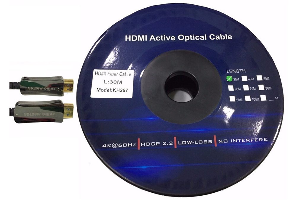 Cáp HDMI Kingmaster 2.0V (30m) Active Optical KH257