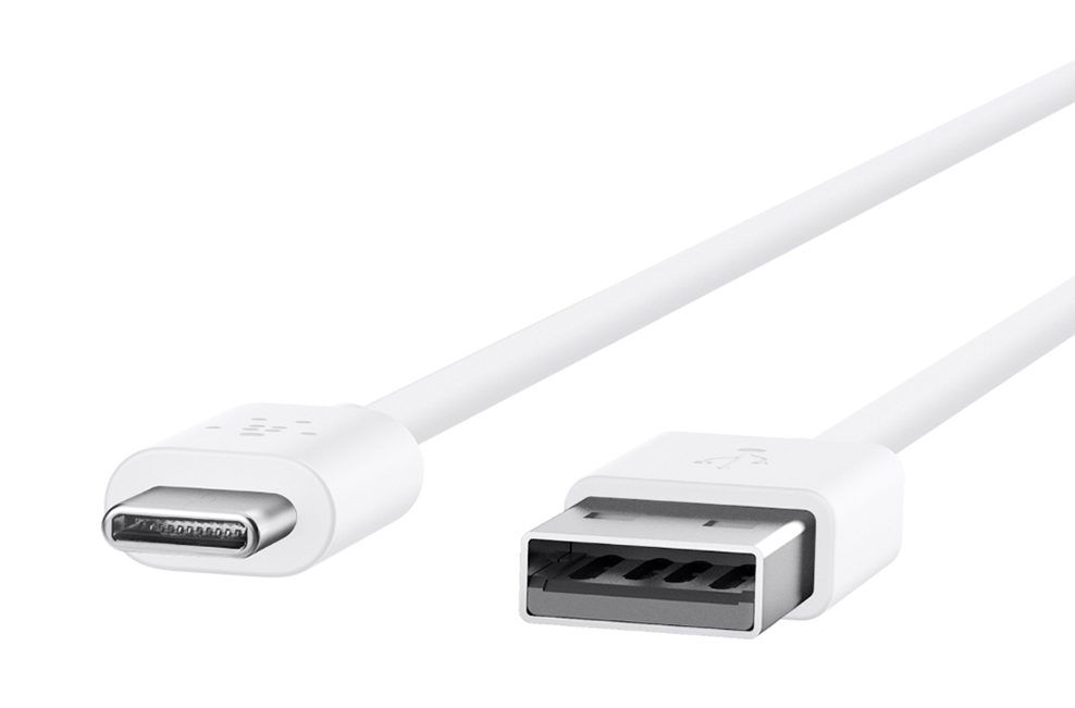 Cáp sạc USB Type C cho Samsung Belkin F2CU032bt04 1.2m (Trắng) -2