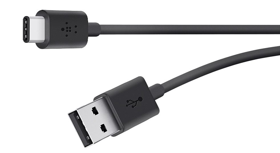 Cáp sạc USB Type C cho Samsung Belkin F2CU032bt04 1.2m (Đen) -3