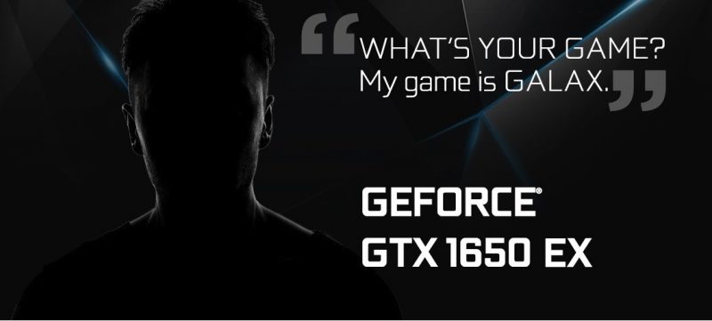 GALAX GeForce GTX 1650 4GB GDDR5 EX