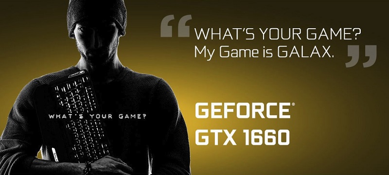 GALAX GeForce GTX 1660 6GB GDDR5