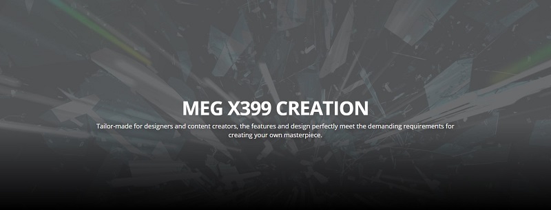 MSI MEG X399 CREATION