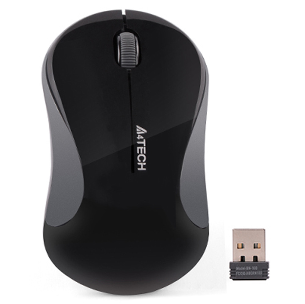 Chuột máy tính không dây A4TECH G3-270N (Đen,Bạc)_1