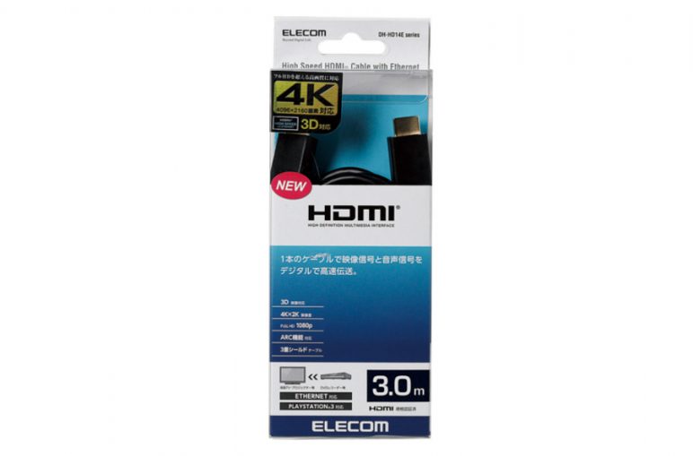 Cáp HDMI Elecom DH-HD14E230BK 3.0m (Đen)_2