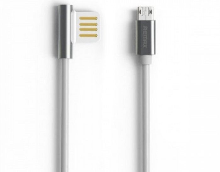 Cáp Sạc Micro USB cho Samsung Remax Emperor RC-054m (Bạc)_2