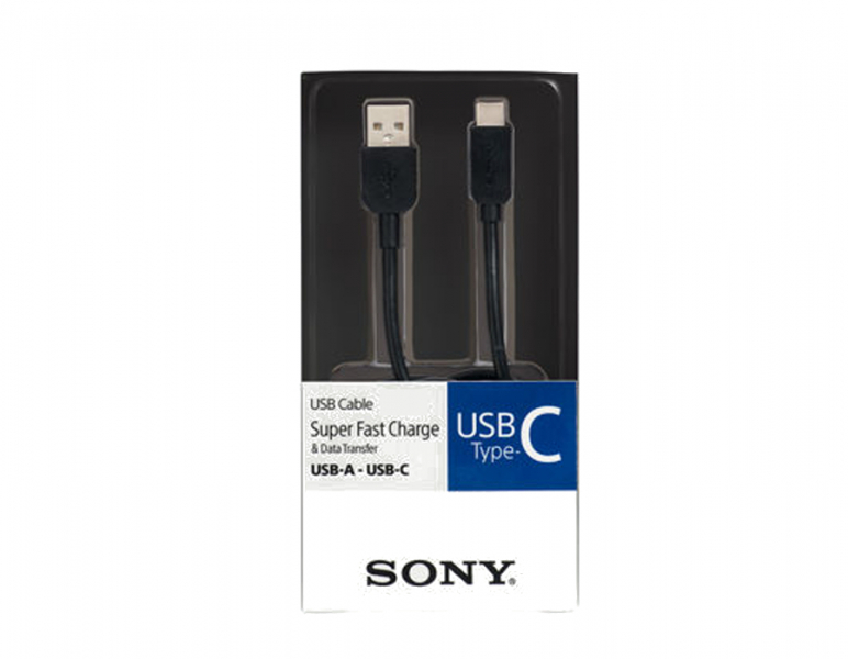 Cáp Sạc USB Type C Sony CP-AC150 BC WW 1.5m (Đen)_2