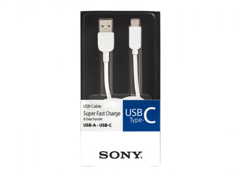 Cáp USB Type C Sony CP-AC100 WC WW 1.0m (Trắng)_3