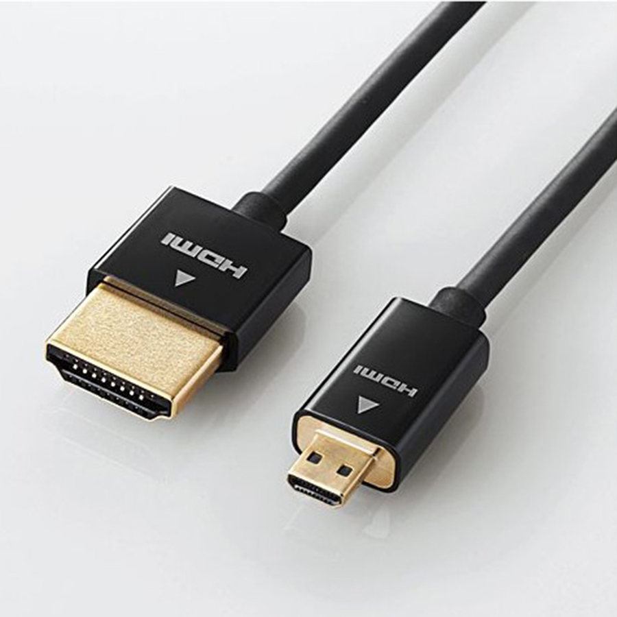 Cáp chuyển đổi HDMI sang micro HDMI Elecom DH-HD14SSU10BK (Đen)_1