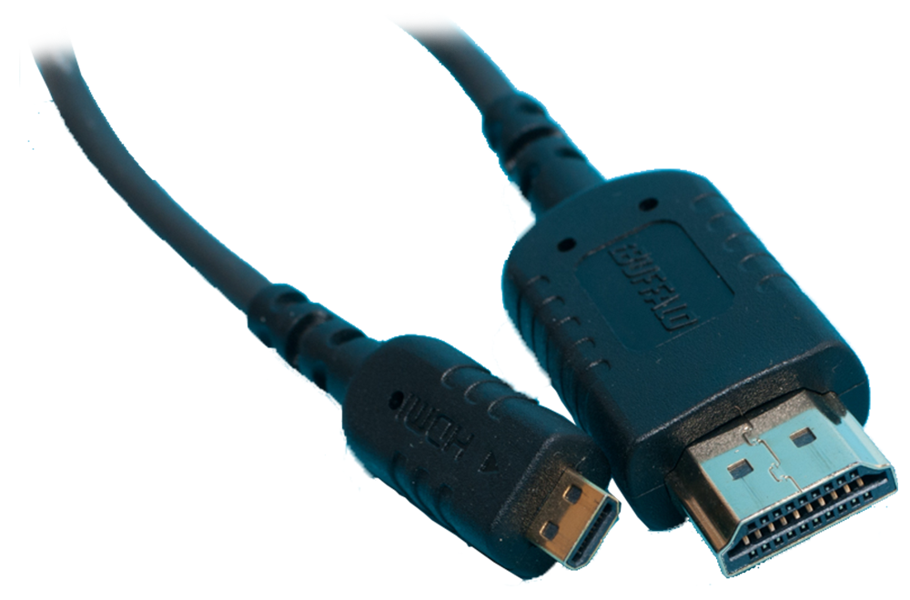 Cáp chuyển đổi HDMI sáng Micro HDMI Buffalo BSHD2530BK (3m)_1