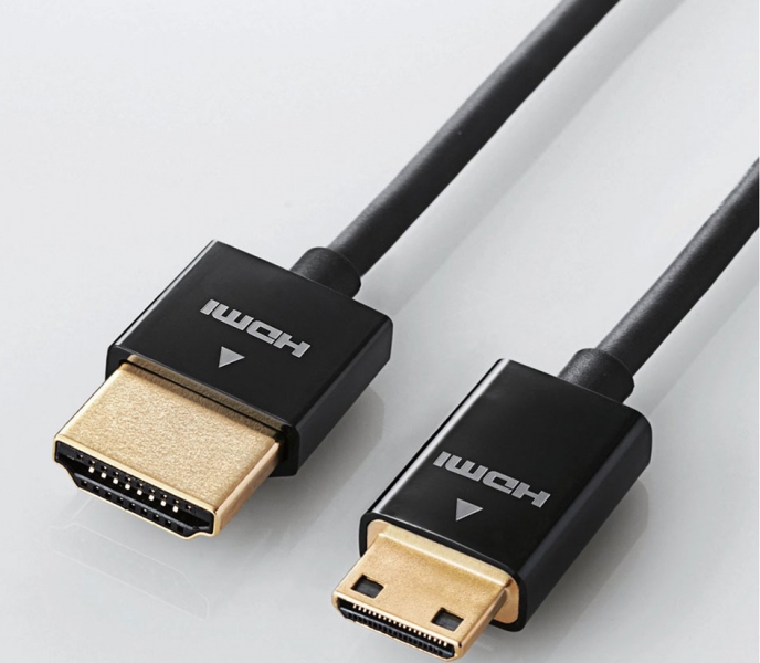 Cáp chuyển đổi HDMi sang mini HDMI Elecom DH-HD14SSM20BK (Đen)_1