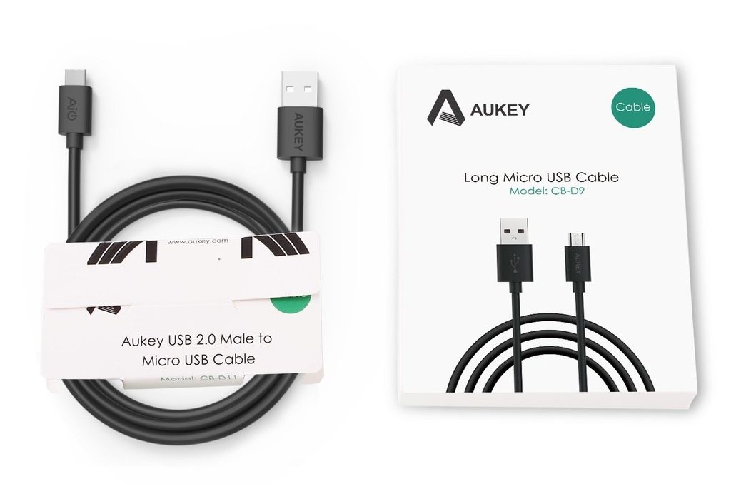 Cáp sạc Micro USB cho Samsung Aukey CB-D9 2m_2