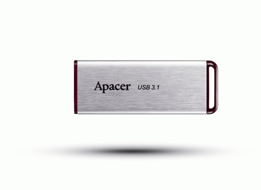 USB Apacer 64GB AH35A | Thiết kế đẩy trượt tiện lợi