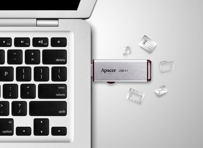 USB Apacer 64GB AH35A | Dung lượng lên đến 64GB