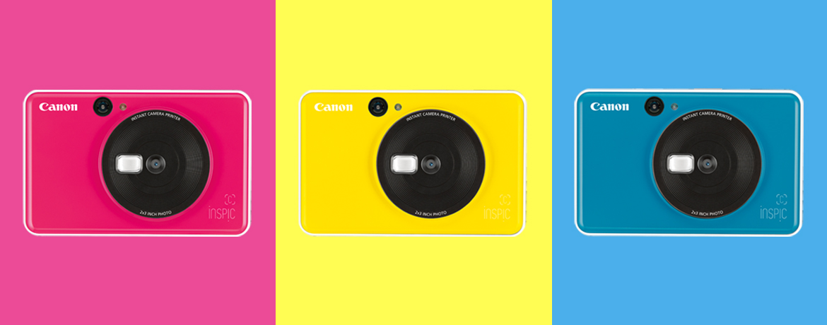 Máy ảnh Canon in liền iNSPiC [C] CV-123A (Vàng)_4