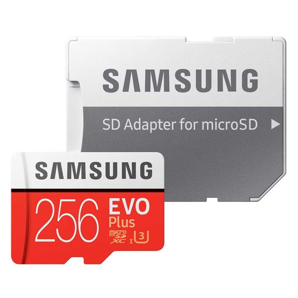 Micro SD Samsung Evo Plus 256GB U3 Class 10