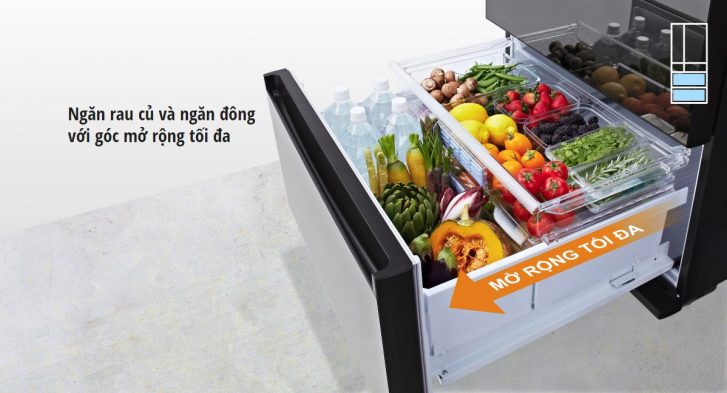 Tủ lạnh Panasonic Inverter NR-F503GT-X2