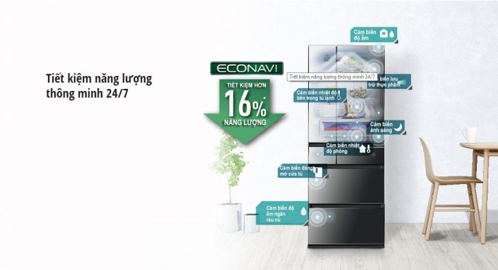 Tủ lạnh Panasonic Inverter NR-F503GT-X2