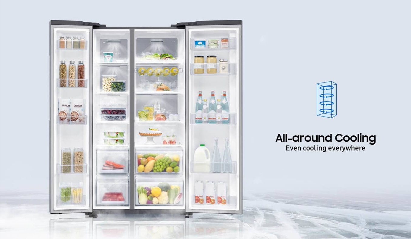 Tủ lạnh Samsung Inverter 680 lít RS62R5001M9/SV