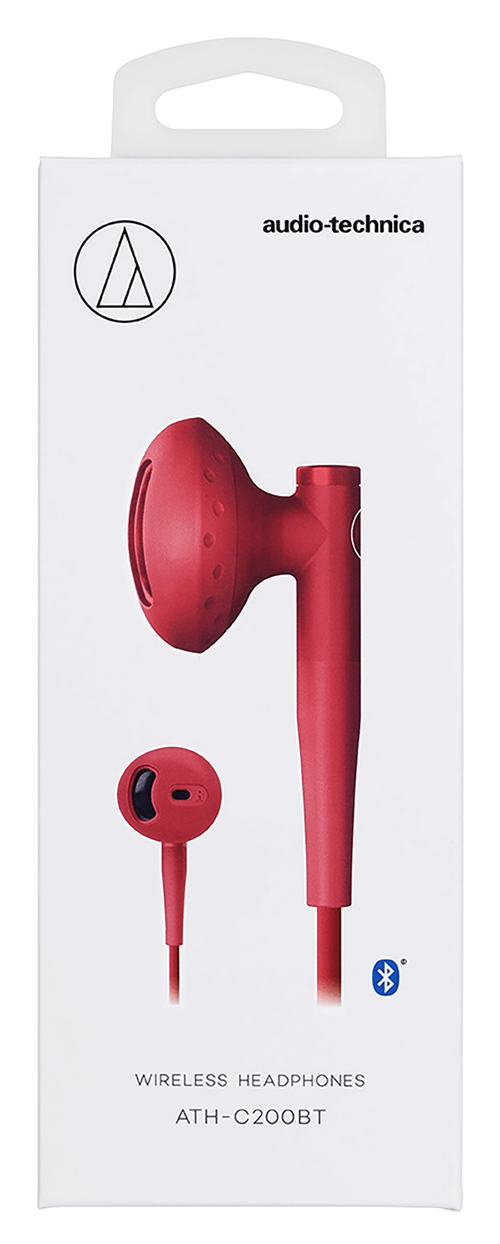Tai nghe Audio-Technica ATH-C200BT - Red_1