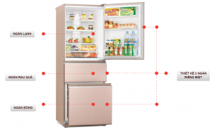 Tủ lạnh Mitsubishi Electric Inverter 326 lít MR-CX41EJ-PS-V