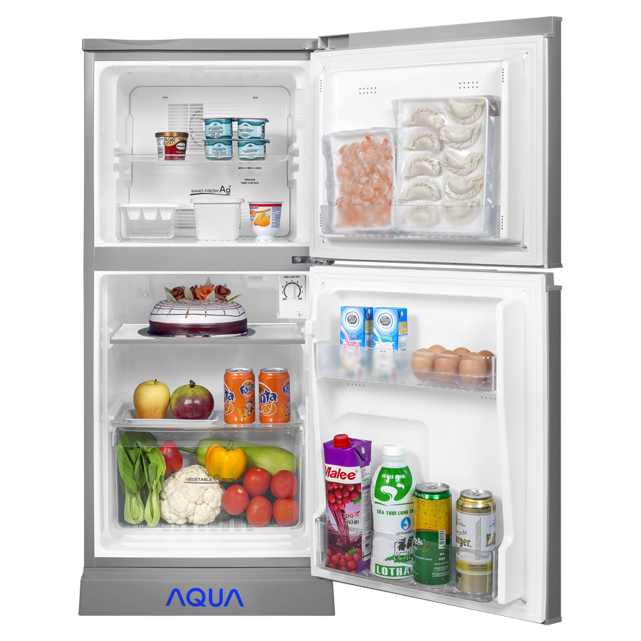Tủ lạnh Aqua 123 lít AQR-125EN(SS)-1
