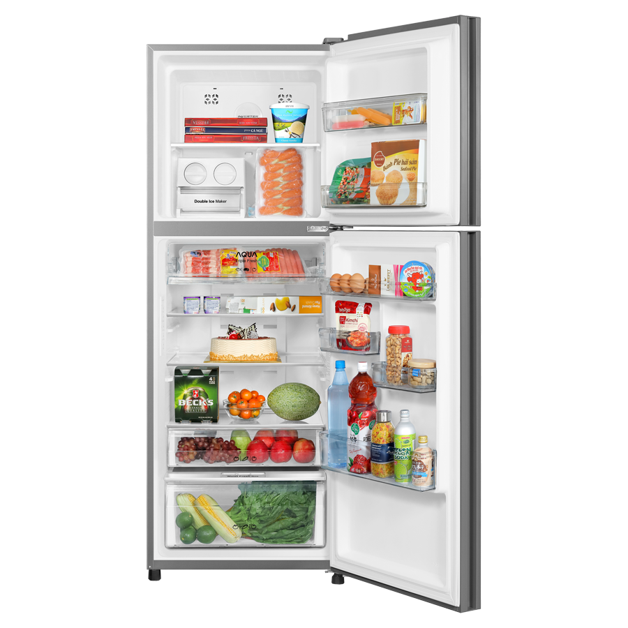 Tủ lạnh Aqua Inverter 327 lít AQR-IG336DN-3