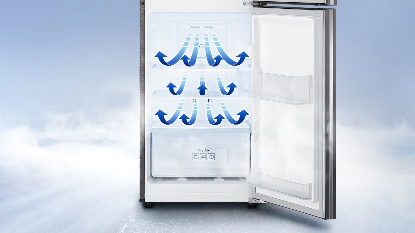 Tủ lạnh Samsung Inverter 208 lít RT19M300BGS-SV_7