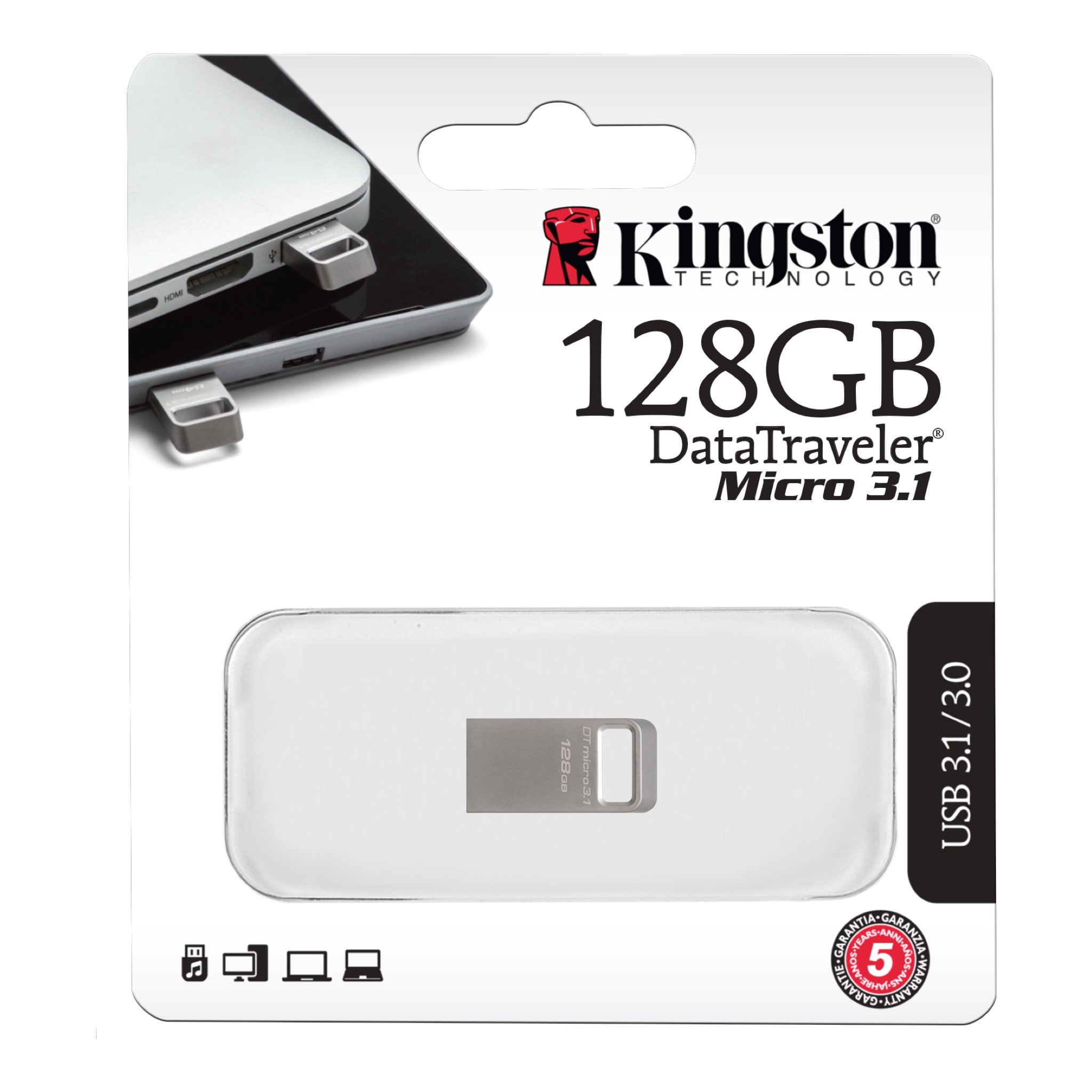 USB Kington 128GB Micro DTMC3 128GB-2